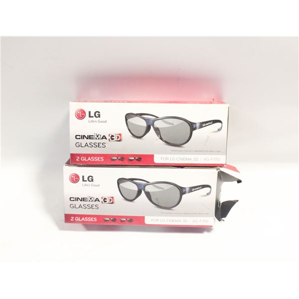 PAIR OF LG 3D GLASSES AG-F310