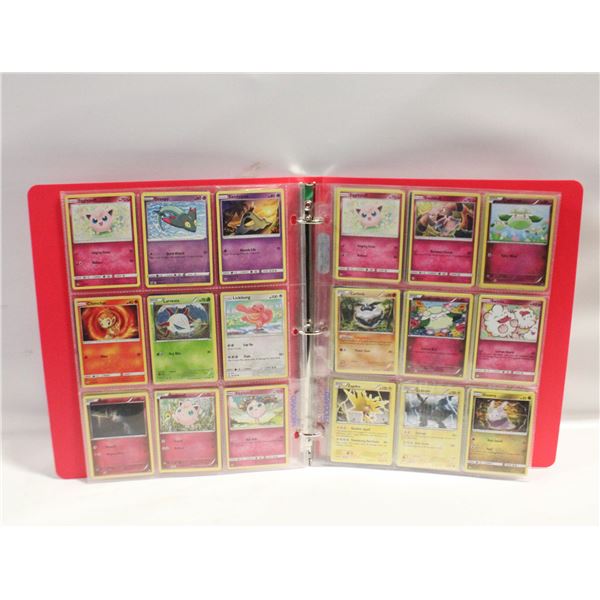 BINDER POKEMON CARDS