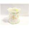 Image 1 : ANTIQUE URANIUM NORTHWOOD CUSTARD GLASS SPOONER