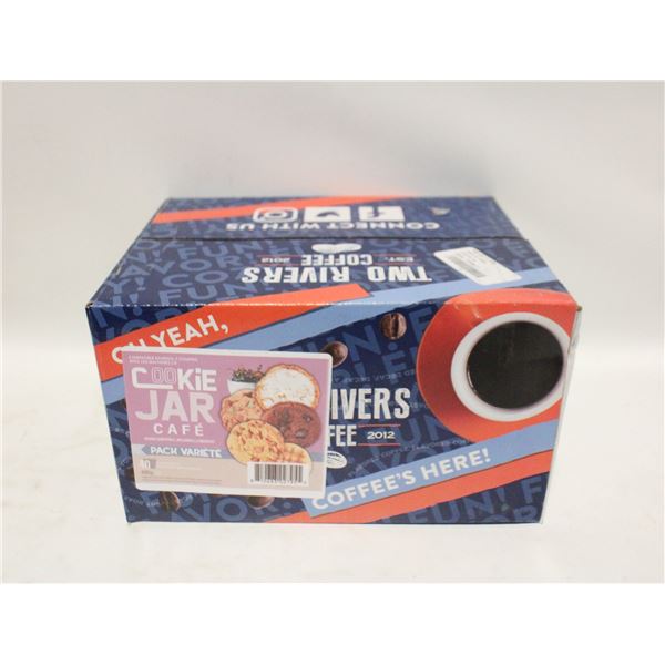 2 RIVERS KEURIG STYLE PODS COOKIE JAR VARIETY PACK