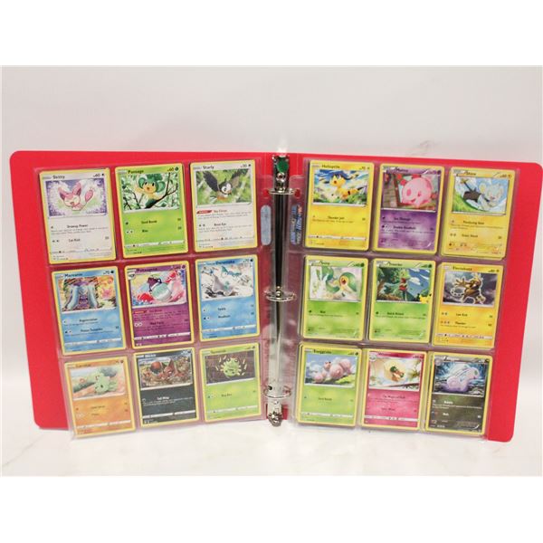 BINDER POKEMON CARDS