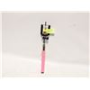 Image 1 : PINK EXTENDABLE SELFIE STICK WITH TRIGGER