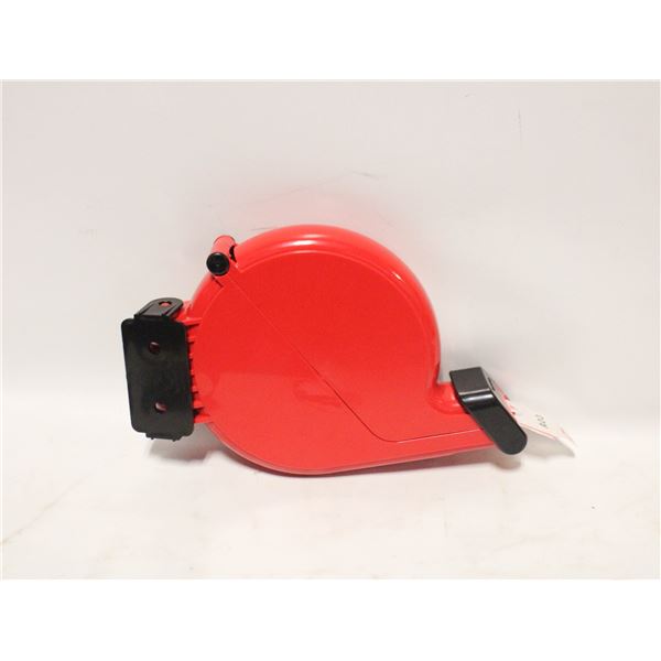 RED 'TAKE A NUMBER' TICKET DISPENSER MADE IN ITALY