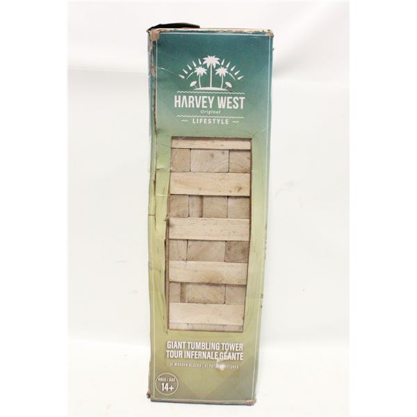 OUTDOOR "JENGA" TUMBLING BLOCKS GAME