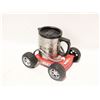 Image 1 : NASCAR TRAVEL MUG WITH 4 WHEEL TRAILER