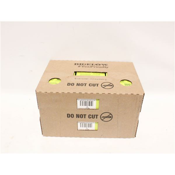 BIGELOW TEA WITH LEMON CASE OF 6 BOXES