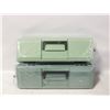 Image 1 : 2 FISHING TACKLE BOXES W/FISHING REEL IN EACH