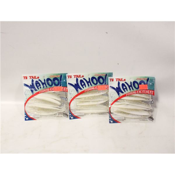 3PKS T’S TAILS WAHOO SCENTED FISHING BAIT