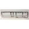 Image 1 : 3 STAINLESS STEEL LICENSE PLATE HOLDERS