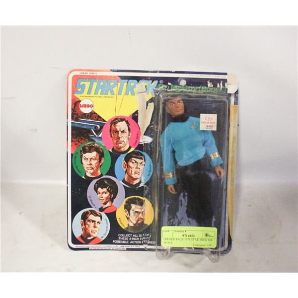 OPENED PACK 1974 STAR TREK MR SPOCK