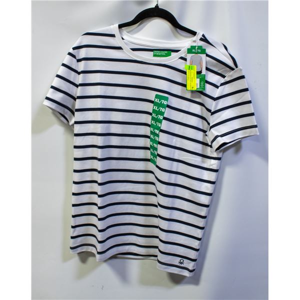 NEW UNITED COLORS OF BENETTON WOMENS XL SHIRT