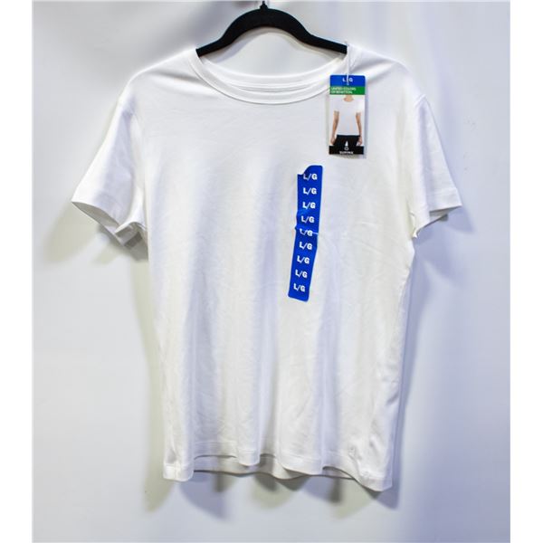 NEW COLORS OF BENETTON MENS LARGE SUPIMA T-SHIRT