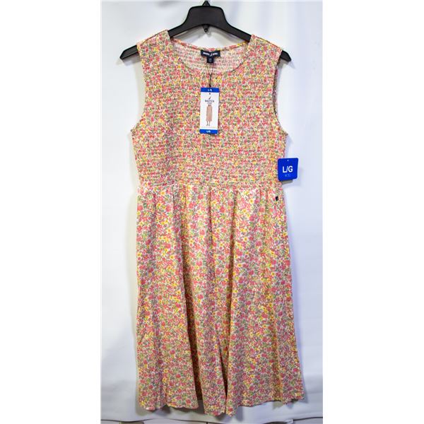 NEW WOMENS NAUTICA JEANS LARGE SUMMER DRESS