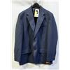 Image 1 : NEW HAGGAR MENS 46R/R SUIT JACKET - BLUE