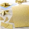 Image 1 : NEW RECOLLECTION ADHESIVE POW GOLD GLITTER PAPER