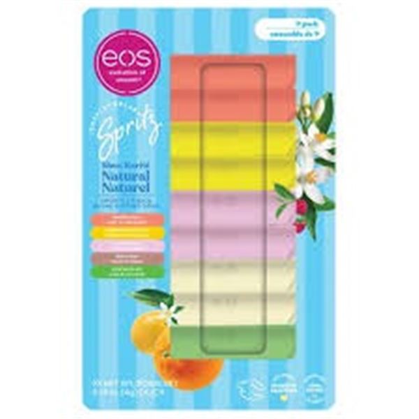 NEW 2 PACK OF EOS SPIRITS NATURAL SMOOTH LIP BALMS