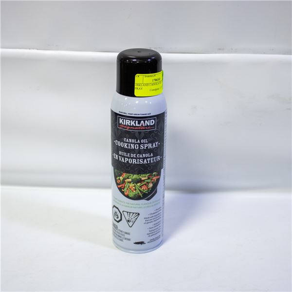 KIRKLAND CANOLA OIL COOKING SPRAY