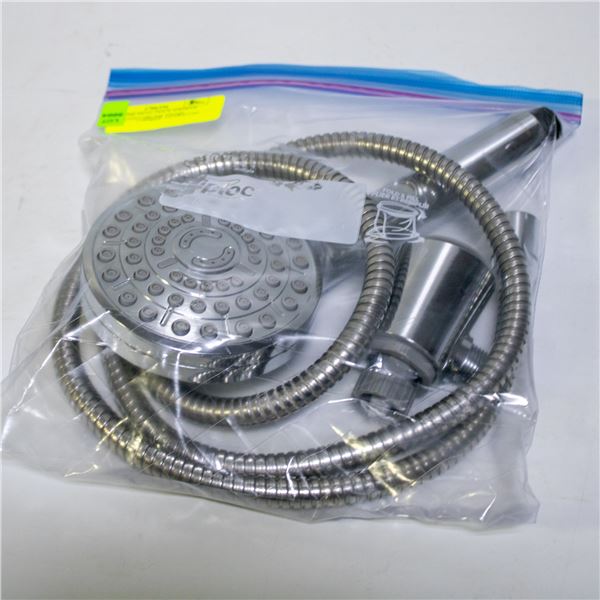 WATERPIK DUAL DOCK SHOWER HEAD WITH CHROME FINISH