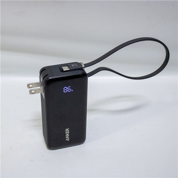 ANKER USB-C POWERBANK & CHARGER - BLACK