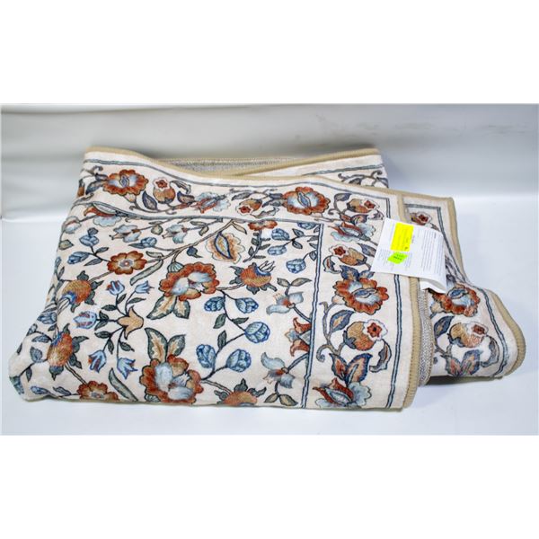NEW WASHLUXE INDOOR AREA RUG - 5 X 7FT
