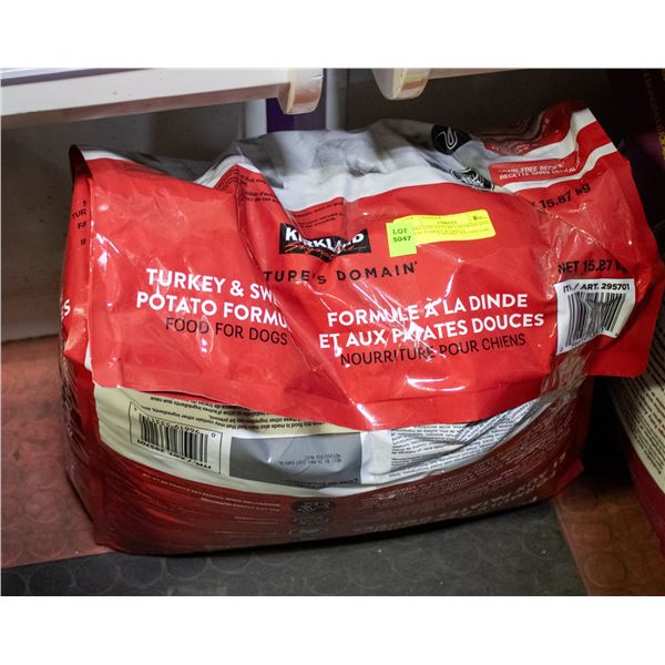 KIRKLAND NATURE'S DOMAIN DOG FOOD TURKEY & SWEET