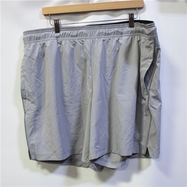 NEW CHAMPION MENS 2X-LARGE ACTIVE SHORTS WITH MESH
