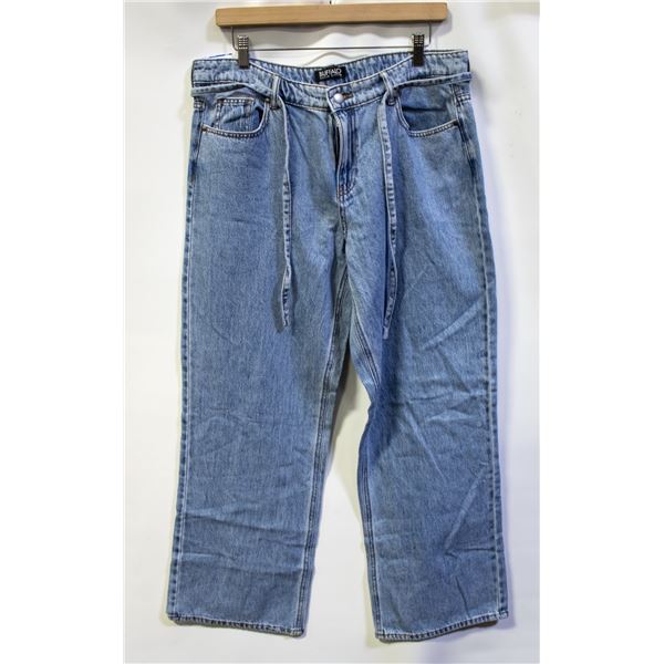 NEW BUFFALO WOMENS SZ 10 BLUE JEANS - WIDE LEG