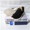 Image 1 : SKECHERS WOMENS SWIFT FIT TRAINERS NAVY BLUE SZ 7