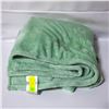 Image 1 : KATE SPADE PLUSH THROW BLANKET MINT GREEN TWIN SZ