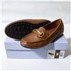 Image 1 : AEROSOLES WOMENS LEATHER FLATS TAN SIZE 9