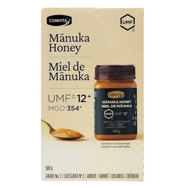 NEW COMVITA MANUKA HONEY UMF 12+ AMBER CREAMED
