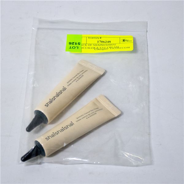 2 PACK OF SHAISHAISHAI CONCEALER & EYE CREAM