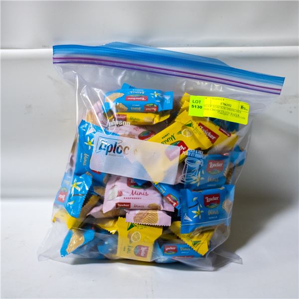 BAG OF LOACKER SPRING MIX MINIS CREAM FILLED WAFER