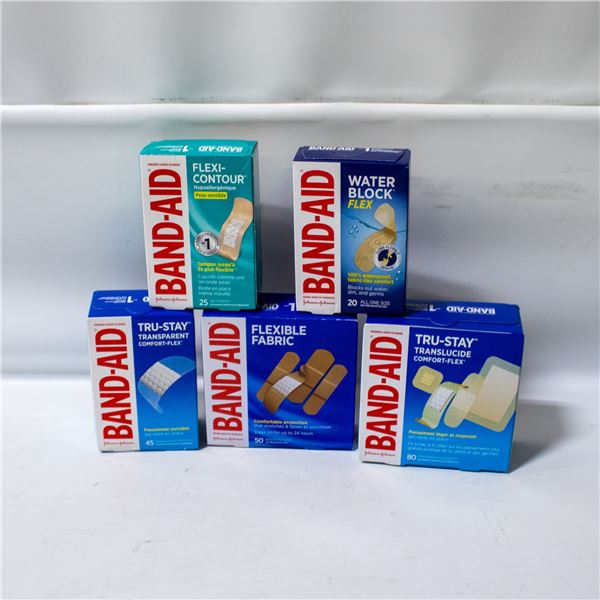 NEW BAND-AID ASSORTED BANDAGES MULTIPACK