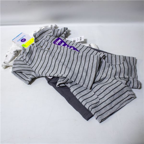 NEW CARTERS INFANT 24M 4 PIECE TOP AND BOTTOM SETS