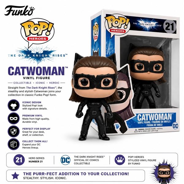 NEW FUNKO POP! CATWOMAN #21