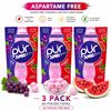 Image 1 : 3 PUR JUMBO GUM GRAPE BUBBLEGUM WATERMELON 81G