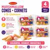 Image 1 : 4 MCCORMICKS MARSHMALLOW CONES 165G BAGS