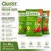 Image 1 : 3 QUEST CHILI LIME 20G PROTEIN CHIPS BB 09/26