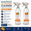 Image 1 : 2 ECO-MAX ALL PURPOSE CLEANER ORANGE 800ML