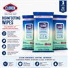 Image 1 : 3 CLOROX ON-THE-GO DISINFECTING WIPES 30 PACK