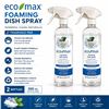 Image 1 : 2 ECO-MAX FOAMING DISH SPRAY FRAGRANCE FREE