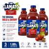 Image 1 : 3 MOTT'S CLAMATO ORIGINAL 1.89L BB 02/27