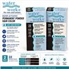 Image 1 : 2 WATER WORKS HAIR COLOR #22 BROWN BLACK 6G
