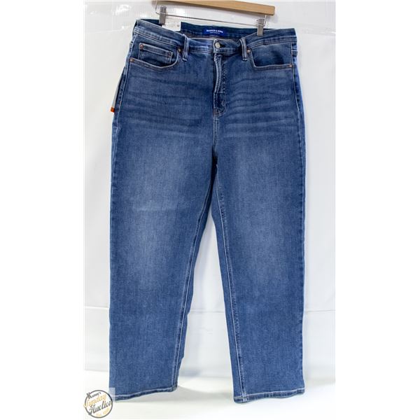 NEW SCOTCH & SODA WOMENS SZ 16 SLIM FIT BLUE JEANS