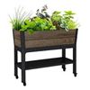 Image 1 : NEW DECO ELEVATED GARDEN BED WITH WHEELS