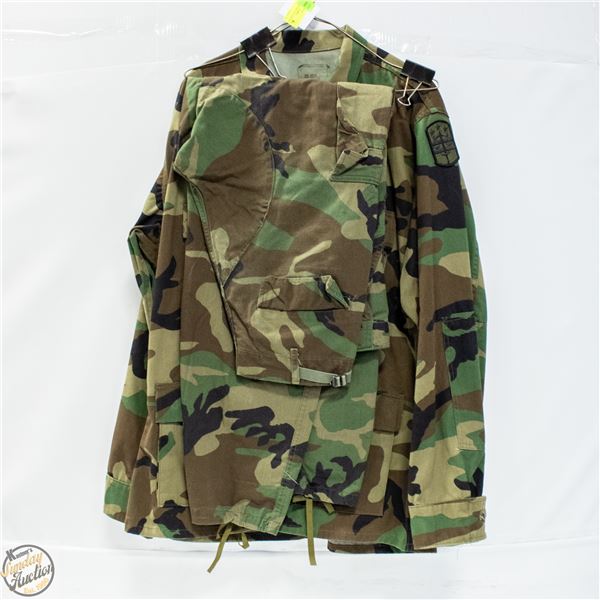NATO CAMO SHIRT SZ L AND PANTS 34 WAIST