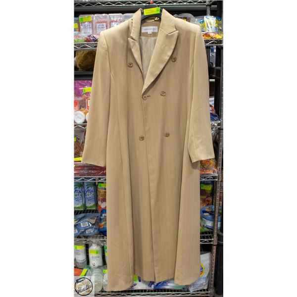 JONES NEW YORK WOMEN'S FULL LENGTH OVERCOAT-