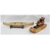 Image 1 : LOT OF 2 WOODEN SHIPS
