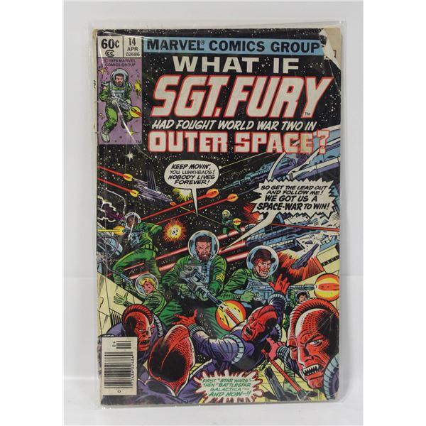 VINTAGE 1978 WHAT IF SGT FURY HAD FOUGHT WW2